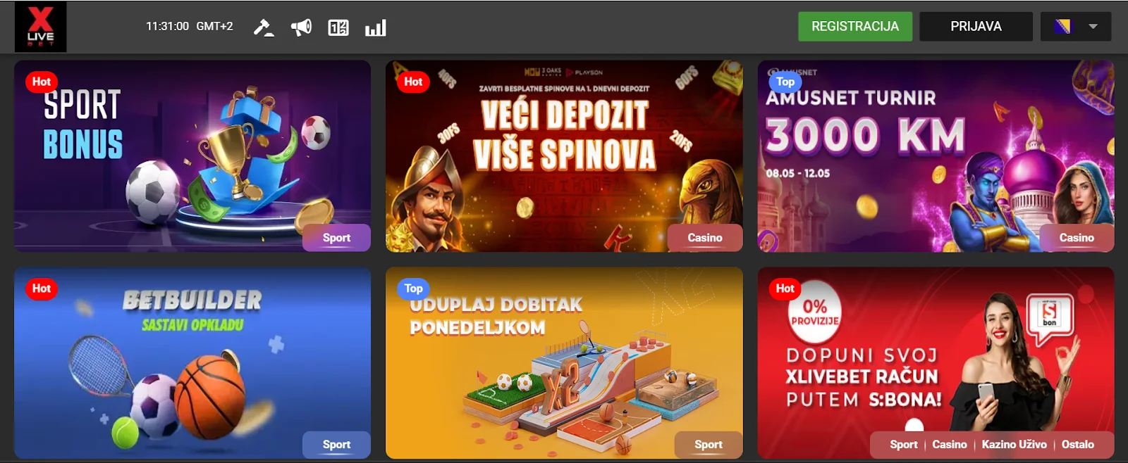 Xlivebet kazino recenzija