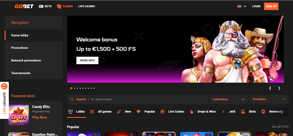 screenshot GGBet