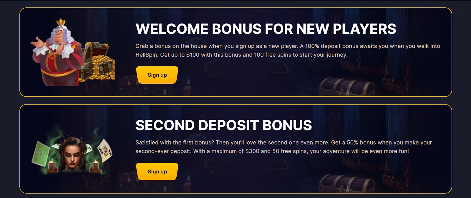 screenshot Hellspin Casino