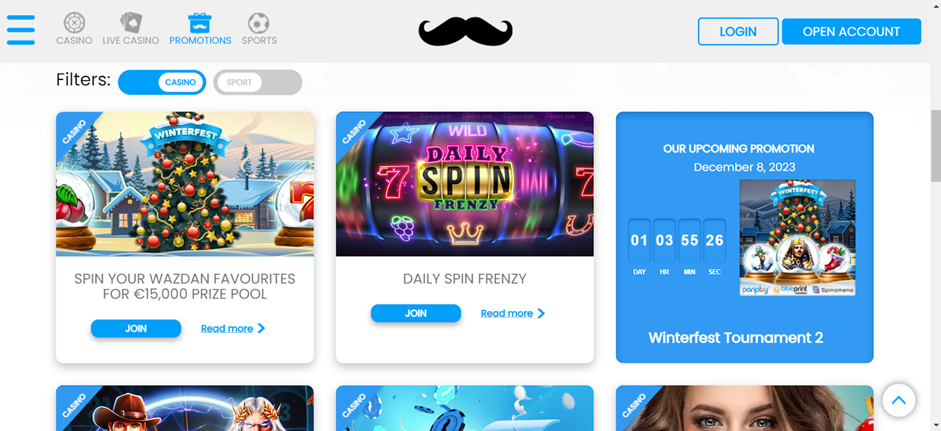 screenshot Mr.Play Casino