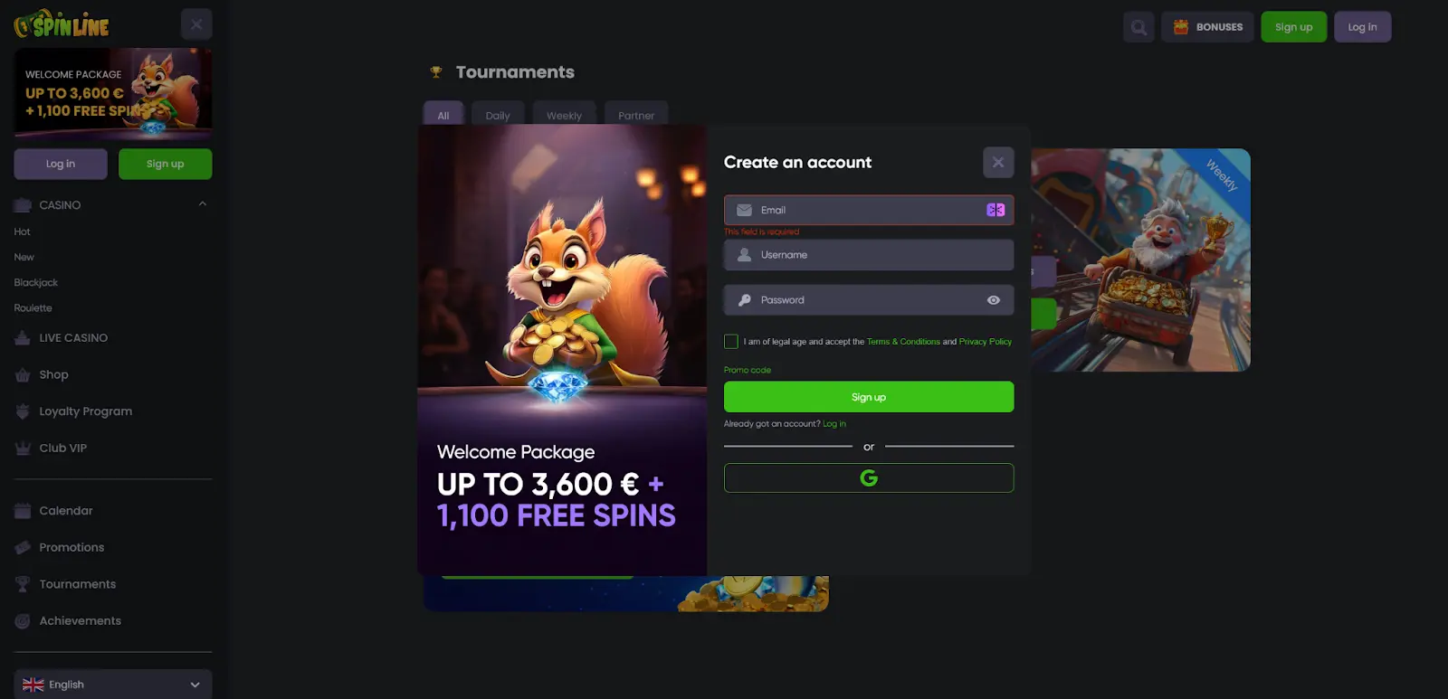 Spinline Casino